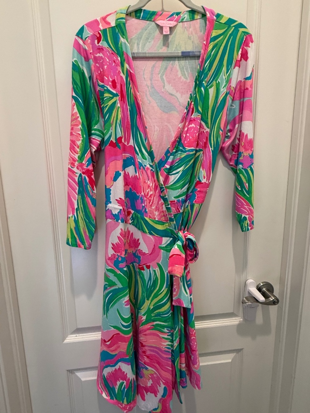 EUC Lilly Pulitzer Wrap Dress, XL